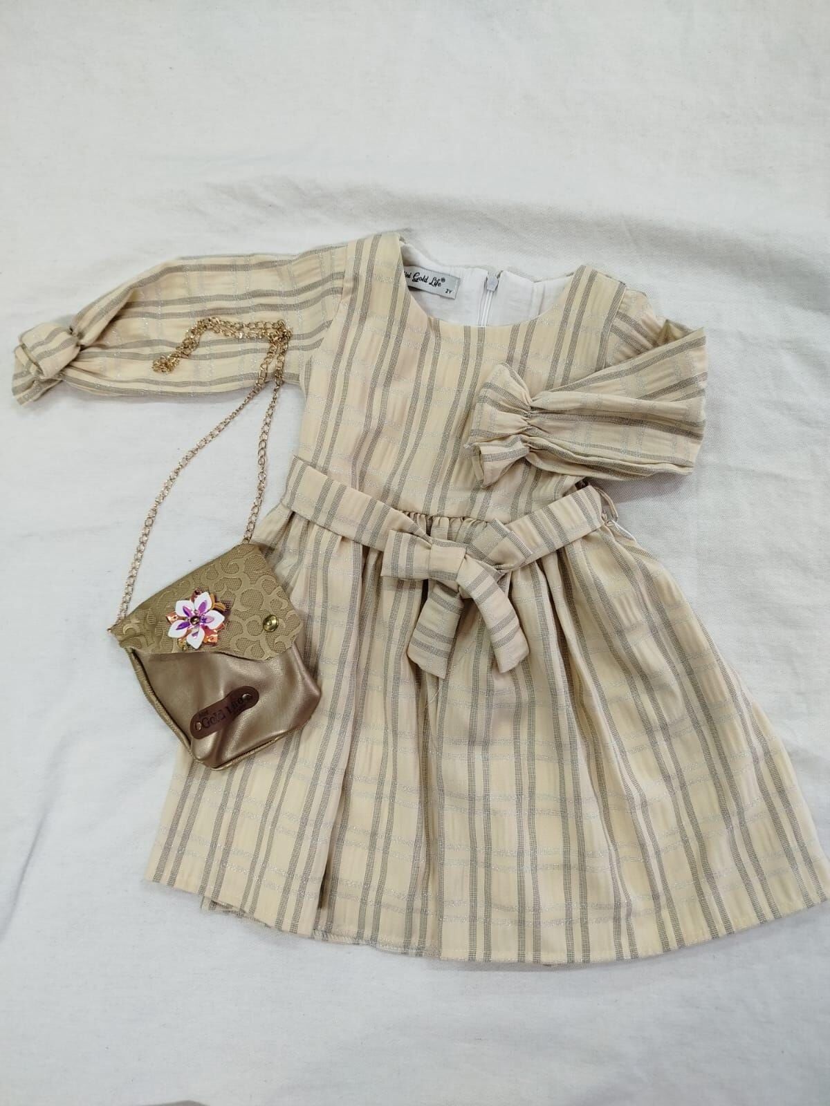 ÇANTALI ELBİSE 2-5 YAŞ